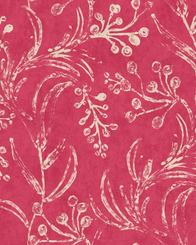 Tapeta MINDTHEGAP WALLFLOWER Raspberry WP20823