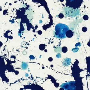Tapeta MINDTHEGAP Dutch Blauw Splatters WP20184