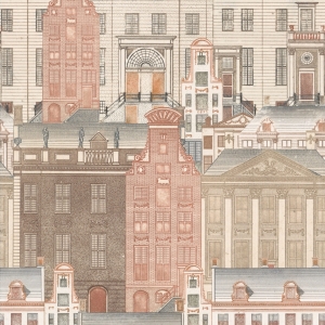 Tapeta MINDTHEGAP Histoire De L architecture Amsterdam WP20208