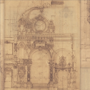 Tapeta MINDTHEGAP Histoire De L architecture Garnier WP20215