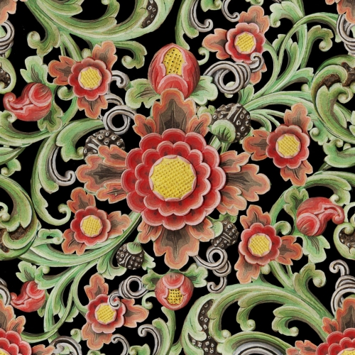 Tapeta MINDTHEGAP The Mysterious Traveler Floral Painting WP20251