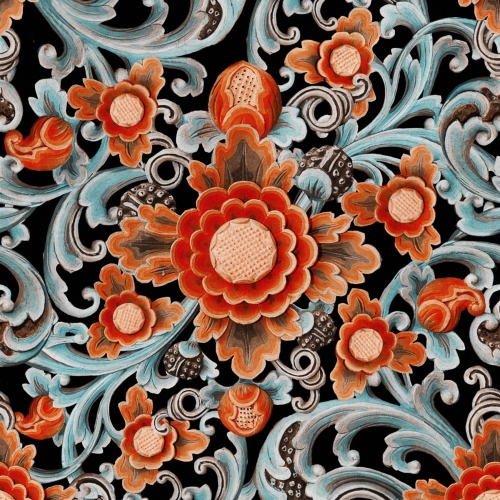 Tapeta MINDTHEGAP The Mysterious Traveler Floral Painting WP20252