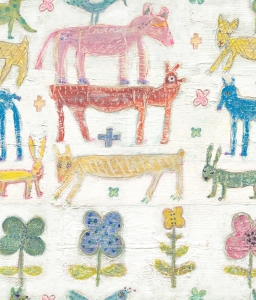 Tapeta MINDTHEGAP The Sugarboo Collection Stacked Animals WP20277