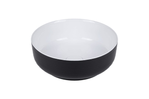 Umywalka ceramiczna UPTREND Sofia prązki UP4003H-2-B18+B20
