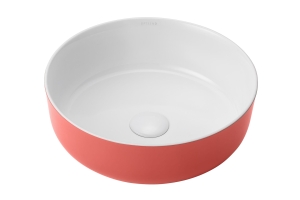 Umywalka ceramiczna UPTREND Sofia Red UP4003-2-B23＋B20