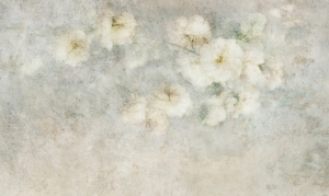 Grafika Metalic Art Romantyczne kwiaty PJM2022001 Beige
