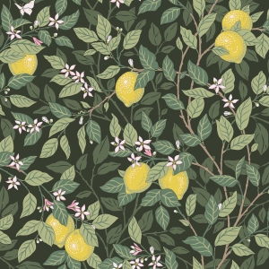 Tapeta dekoracyjna Borastapeter Orangeri Citronträd 5701