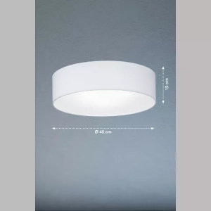 Lampa Sufitowa Maat Fischer&Honsel E14 3x40W biały włókienniczy