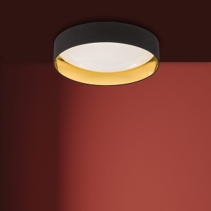 Lampa Sufitowa Sete Fischer&Honsel LED 1x32W czarny włókienniczy