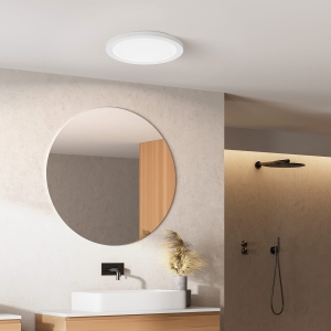 Lampa Sufitowa Gotland Fischer&Honsel LED 1x20W biały plastikowy