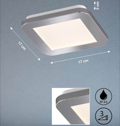 Lampa Sufitowa Gotland Fischer&Honsel LED 1x8,5W  plastikowy