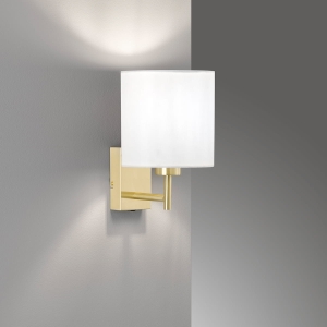 Lampa ścienna Dreamer Fischer&Honsel E27 1x40W w kolorze mosiądzu metal