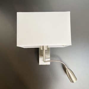 Lampa ścienna Dream Fischer&Honsel E27 1x40W w kolorze niklu metal