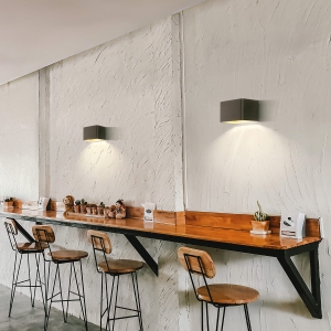 Lampa ścienna Dan Fischer&Honsel LED 1x4,5W czarny metal