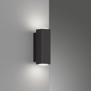 Lampa ścienna Carlo Fischer&Honsel LED 2x3,5W czarny metal