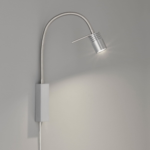 Reflektor Ścienny Elastyczny River Fischer&Honsel LED 1x4,5W w kolorze niklu metal