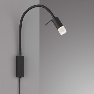 Reflektor Ścienny Elastyczny Seng Fischer&Honsel LED 1x4,5W piaskowo-czarny metal
