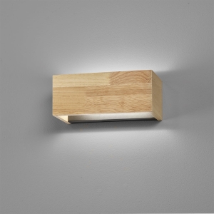 Lampa ścienna Paloma Fischer&Honsel LED 1x7,5W drewno