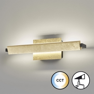 Lampa ścienna Pare Fischer&Honsel LED 1x14W w kolorze złotym metal