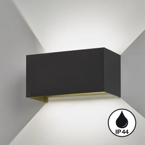 Lampa ścienna Wallo Fischer&Honsel LED 4x3W piaskowo-czarny metal