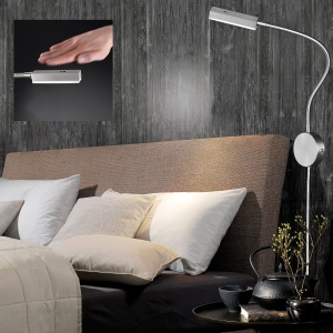 Reflektor Ścienny Elastyczny Raik Fischer&Honsel LED 1x5W w kolorze niklu metal