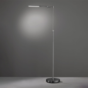 Lampa Podłogowa Nami Fischer&Honsel LED 1x6W piaskowo-czarny metal