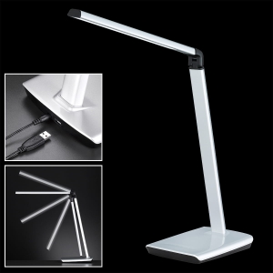 Lampa stołowa Bright Fischer&Honsel LED 1x9W w kolorze srebrnym metal