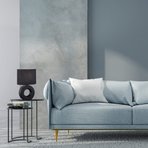 Lampa stołowa Ponti Fischer&Honsel E14 1x25W czarny ceramika