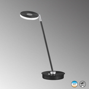 Lampa stołowa Dent Fischer&Honsel LED 1x7,5W piaskowo-czarny metal