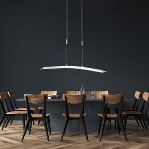 Lampa Wisząca Metis Fischer&Honsel LED 1x21W w kolorze niklu metal