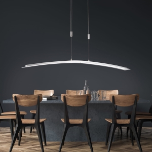Lampa Wisząca Metis Fischer&Honsel LED 1x30W w kolorze niklu metal