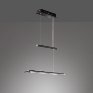 Lampa Wisząca Tenso TW Fischer&Honsel LED 1x12W piaskowo-czarny metal