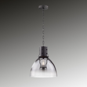 Lampa Wisząca Londo Fischer&Honsel E27 1x40W piaskowo-czarny metal