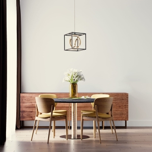 Lampa Wisząca Gisi Fischer&Honsel LED 1x15W czarny metal