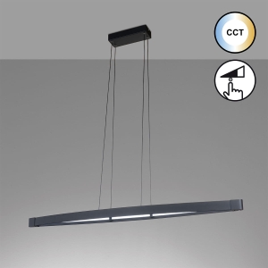 Lampa Wisząca Fenga Fischer&Honsel LED 1x28W piaskowo-czarny metal