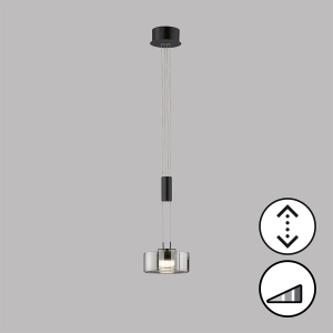 Lampa Wisząca Lavin Fischer&Honsel LED 1x9W piaskowo-czarny metal