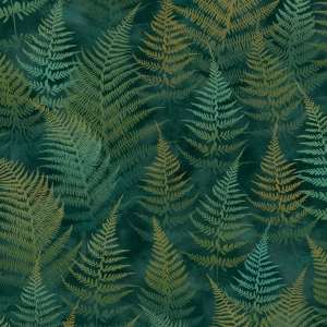 Tapeta Clarissa Hulse WOODLAND FERN WALLPAPER – EMERALD 120386