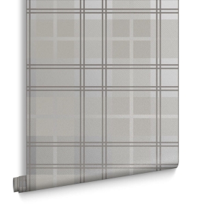 Tapeta dekoracyjna Graham&Brown Balance TARTAN SILVER 104722