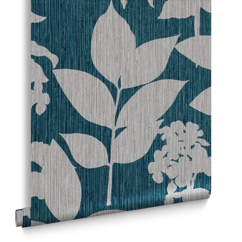 Tapeta dekoracyjna Graham&Brown Genesis ASPEN TEAL 111723
