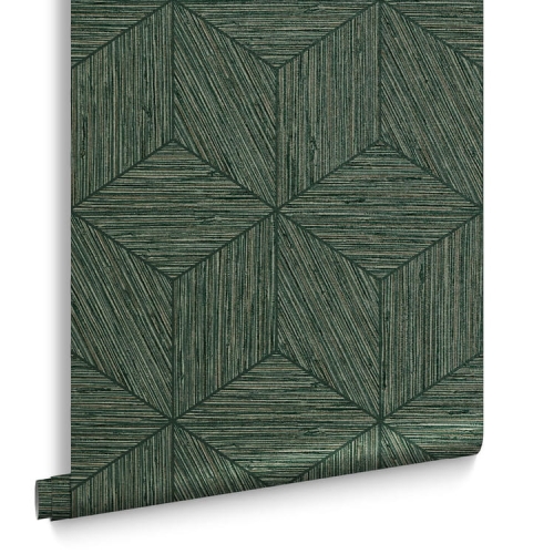 Tapeta dekoracyjna Graham&Brown Genesis GRASSCLOTH GEO PINE 111729