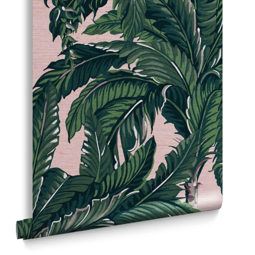 Tapeta dekoracyjna Graham&Brown Genesis DAINTREE PALM BLUSH 112018