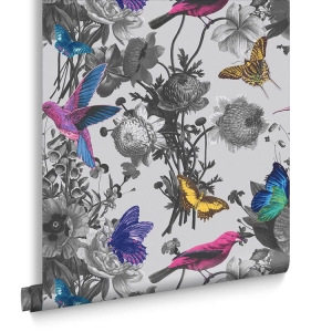 Tapeta dekoracyjna Graham&Brown Curiosity JARDIN GREY 106430