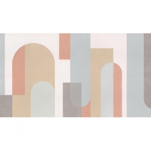 Grafika Les Dominotiers VOLUME 9 - ABSTRACTION Arches Blue DOM703