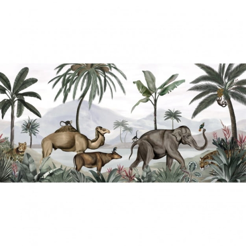 Grafika Les Dominotiers VOLUME 7 - CONTREES LOINTAINES Wild India DOM509