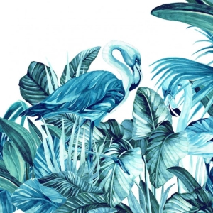 Grafika Les Dominotiers VOLUME 3 Everglades Turquoise DOM145-3