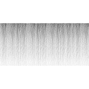 Grafika Les Dominotiers VOLUME 1 Rain Drops Black & White DOM7/5