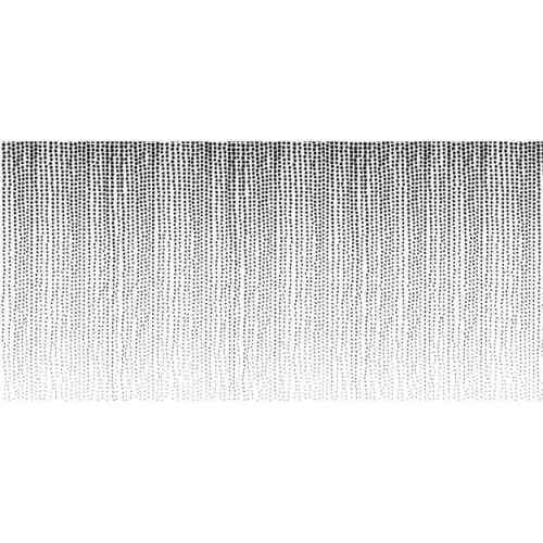 Grafika Les Dominotiers VOLUME 1 Rain Drops Black & White DOM7/5