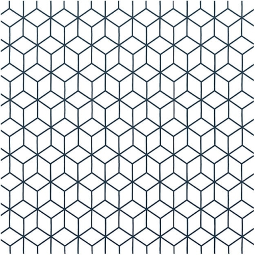 Grafika Les Dominotiers VOLUME 1 Kube Slate Blue DOM5/4