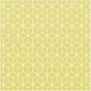 Grafika Les Dominotiers VOLUME 1 Kube Yellow DOM5/3