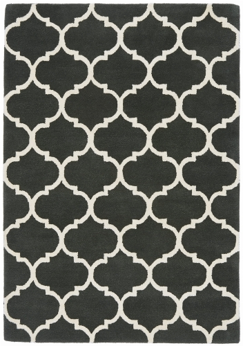 Asiatic Albany Ogee Charcoal